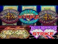 Classic Old School Reel Slots Four Times Diamond and Double Diamond Strike