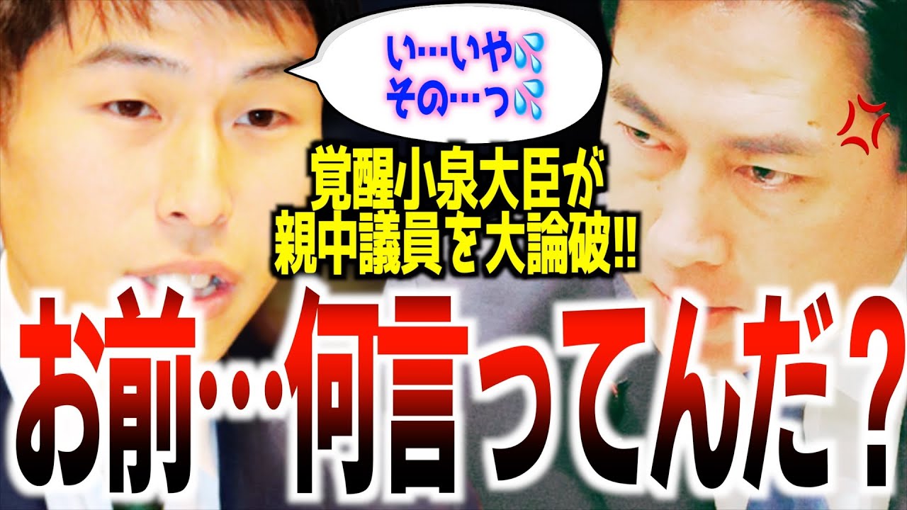 【小泉覚醒】答弁が強すぎる…！共産党の中国擁護を一蹴！小泉防衛大臣と茂木外務大臣が防衛問題で最強の答弁を披露！！