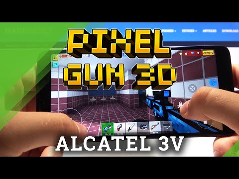 Pixel Gun 3D on ALCATEL 3V - Gameplay