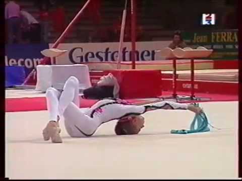 Olga BELOVA (RUS) ribbon - 2000 France vs Russia