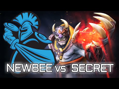 TI6 - NEWBEE EPIC Performance vs Team Secret Dota 2