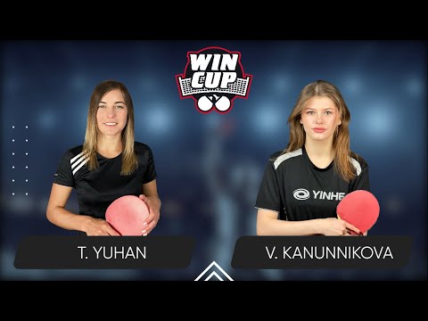11:45 Tetiana Yuhan - Vasylysa Kanunnikova West 2 WIN CUP 23.02.2024 | TABLE TENNIS WINCUP