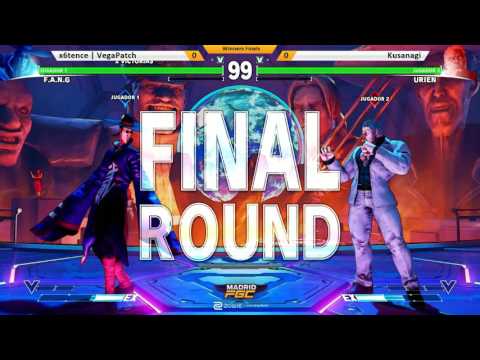 Madrid FGC 9 SFV Season 2 Winners Finals VegaPatch (Fang) vs Kusanagi (Urien)
