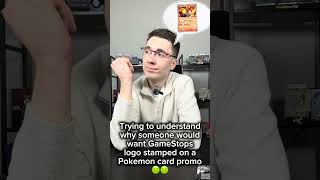Do collectors actually like the GameStop logo stamped on Pokemon promo cards?? #pokemon