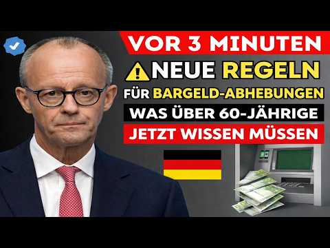 ⚠️ New rules for cash withdrawals – What people over 60 need to know now