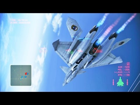 Ace Combat Infinity (Mission 6) Avalon (XFA-33 Fenrir)