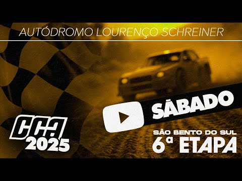 [SÁB] - AO VIVO E COM IMAGENS - 6ª Etapa do Campeonato Catarinense de Automobilismo - SBS -