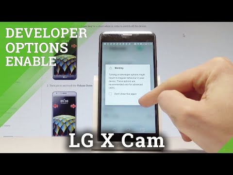 How to Unlock Developer Options LG X Cam - Enable USB Debugging