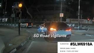 23aug2026 bedok north #SLW6918A bmw 520f ail to give way and stop at zebra crossing