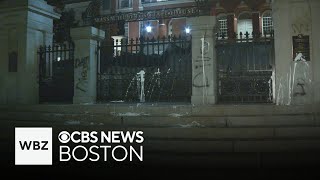 Arrest made in vandalism at Massachusetts State House