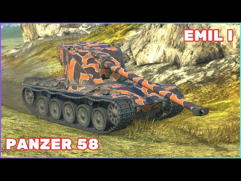Panzer 58 Mutz & Emil I ● WoT Blitz OP Replays
