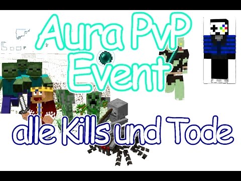 Minecraft Aura PvP Event 5 Highlights - alle Kills und Tode - MPZ