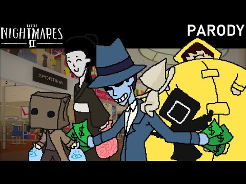 SHOPPING IN PALE CITY | Little Nightmares 2 Animation