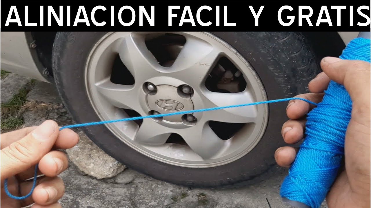 Como Alinear Tu Coche En Casa Bien Explicado !