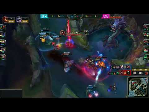 LJL 2019 Week 2 Day 1 DFM vs USG バロン前