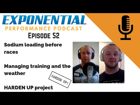 Sodium loading for endurance races and managing training load