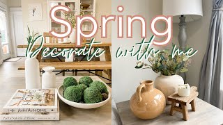 Spring Decorate with me 2022 | Decor Ideas | Living Room and Master Bedroom 🌸