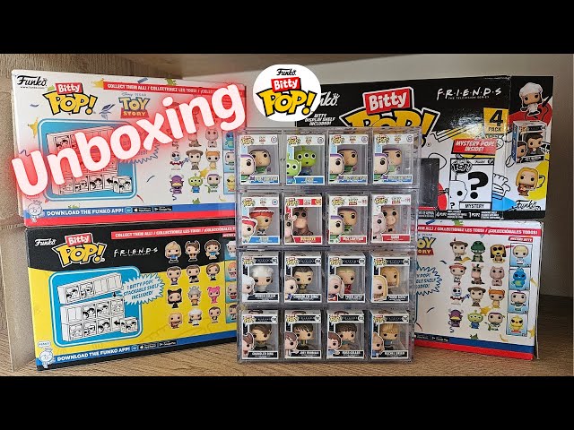 Vídeo relacionado con Funko Bitty Pop! Toy Story - Zurg 4PK - Zurg, Alien, Buzz Lightyear Y una Minifigura Misteriosa Sorpresa - 0.9 Inch (2.2 Cm) - Juguetes Coleccionable- Repisa Apilable Incluida - Idea de Regalo