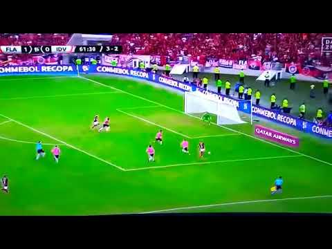 Flamengo 2x0 Independiente de Valle (gol do Gerson)
