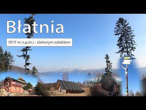 Brenna Błatnia  - Beskid Śląski - na górskim szlaku