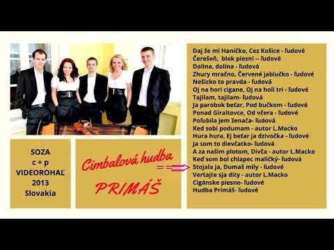 Cimbalová hudba PRIMÁŠ, 3.časť  CD, Slovenské , Slovak ,