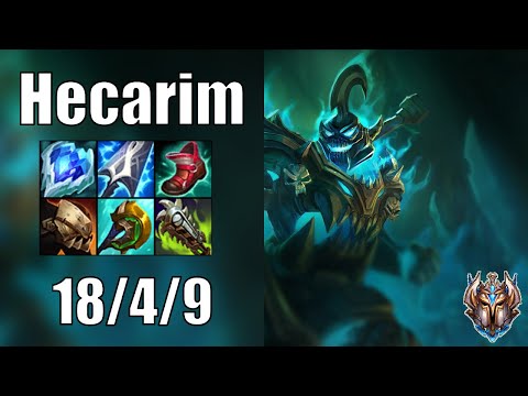 Hecarim vs Rengar JUNGLE - Patch 12.18 euw1 CHALLENGER