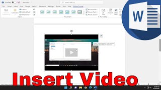 How to Insert Online Videos in Microsoft Word [Tutorial]