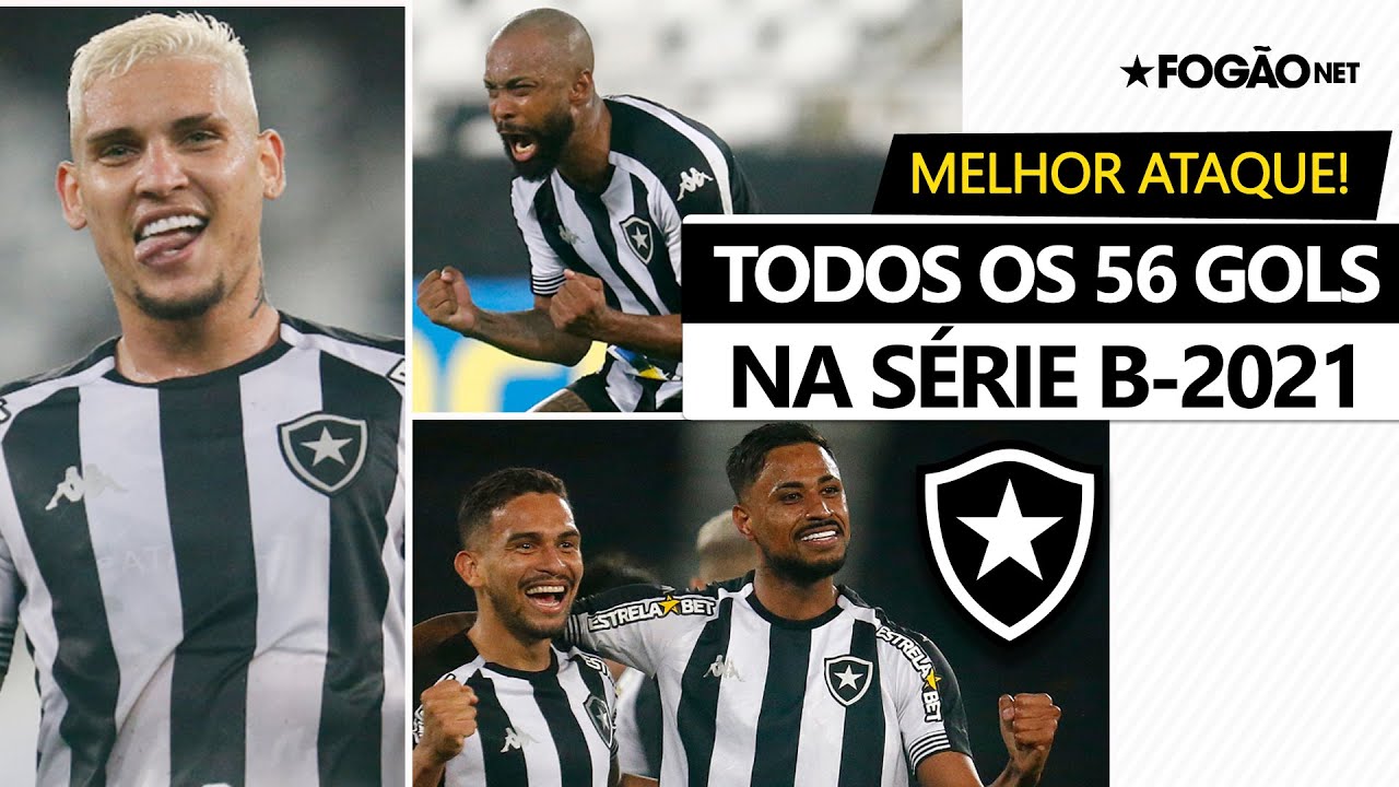 VÍDEO: todos os gols do campeão Botafogo na Série B do Brasileirão-2021