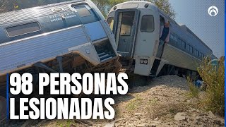 Secretaría de Marina confirmó la muerte de 13 personas tras descarrilamiento en Tren Interoceánico