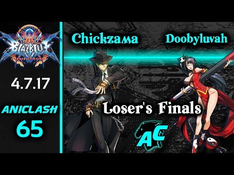 AniClash 65 - Chickzama (Hazama) vs Doobylovah (Litchi) Loser's Finals Blazblue CF