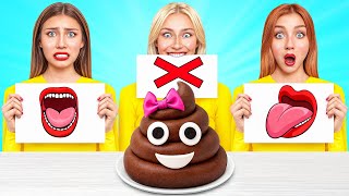 Bite, Lick or Nothing Challenge | Edible Battle by Bubba DO Challenge