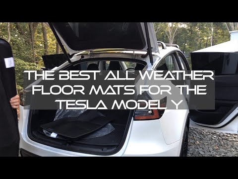 The BEST all weather floor mats for your Tesla Model Y