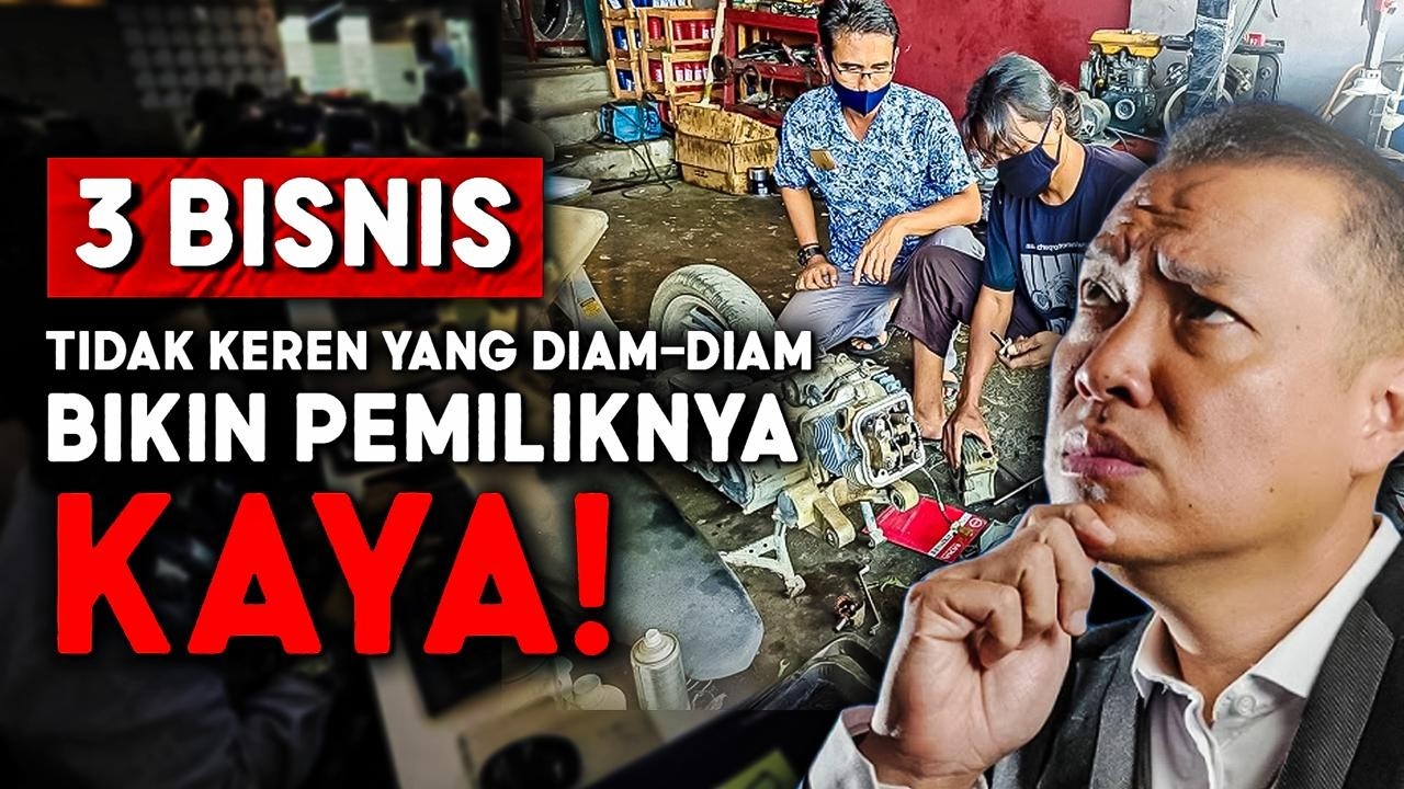 3 BISNIS TIDAK KEREN yang Diam-Diam Bikin Pemiliknya Kaya