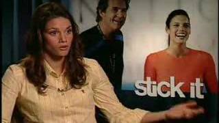 Missy Peregrym interview for Stick It