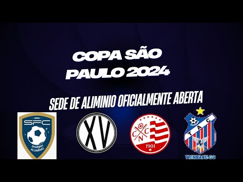 Copa São Paulo de Futebol Juniores 2024 - Abertura da Sede Alumínio - grupo 20