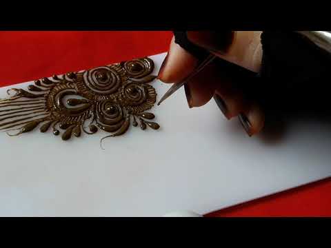 Easy and Stylish mehndi || Stylish Mehndi || Henna || Mehendi || Henna By Maimuna