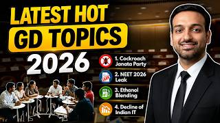 Latest HOT Group Discussion Topics 2026 Explained | MBA, Placements, Interviews, GDPI