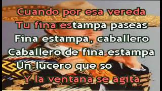 karaoke fina estampa Lucha Villa