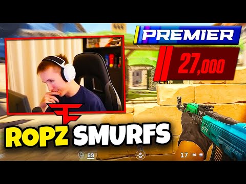 ROPZ SMURFS IN 27K ELO CS2 PREMIER GAME! *17/1*