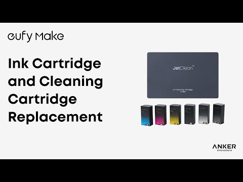 Ink Cartridge and Cleaning Cartridge Replacement