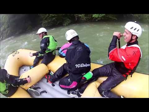 High water level rafting