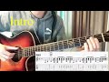 PJ Harding & Noah Cyrus - 'Dear August'  guitar tutorial