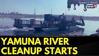 Yamuna River Cleaning Begins After BJP's Delhi Victory | Delhi LG VK Saxena | Delhi Pollution