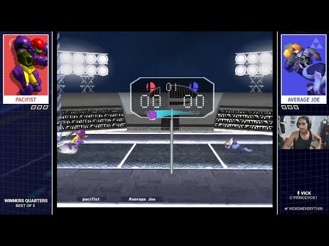 Vick's DairToSpike #14 | Pacifist (Samus) vs Average Joe (Sheik) | Winners Quarters