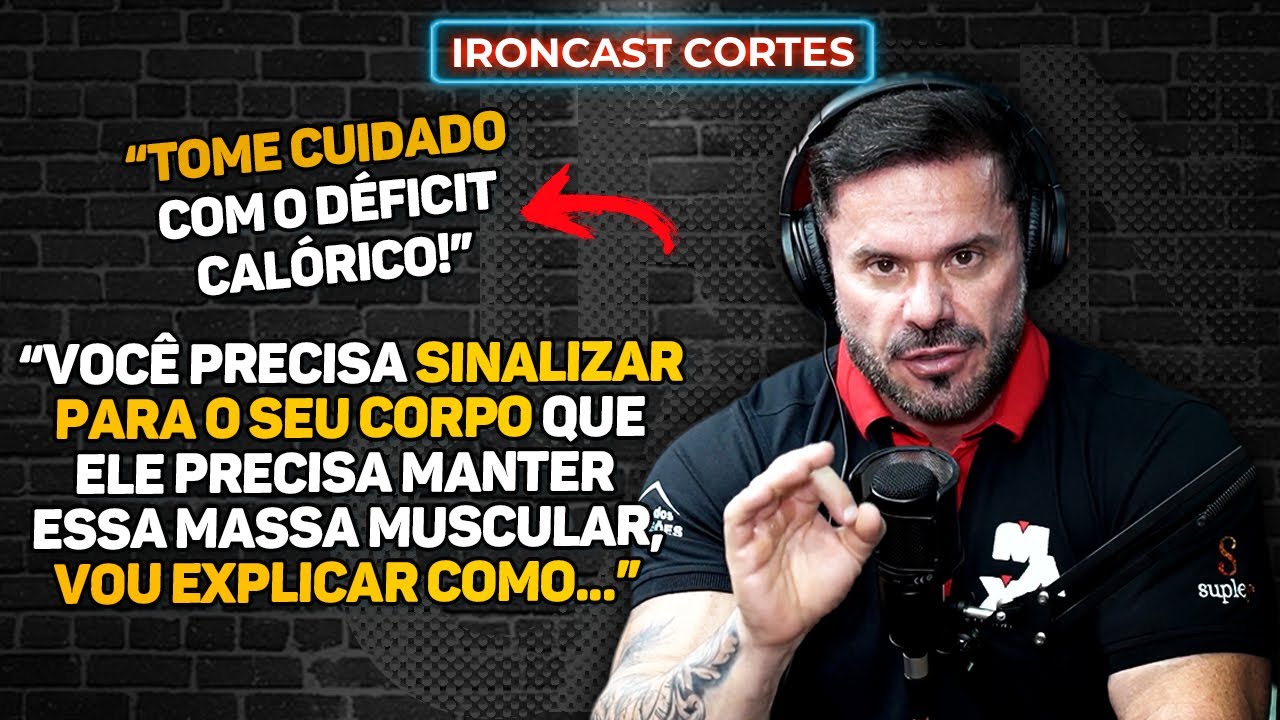 COMO MANTER A MASSA MUSCULAR SENDO UM FALSO MAGRO? – IRONCAST CORTES
