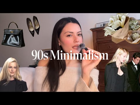 90s minimalism : how to be chic, embracing simplicity and underconsumption 🦢