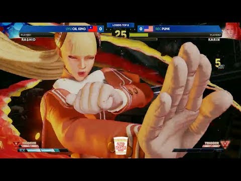 EVO Japan 2019 : Street Fighter V Top 8 - Oil King vs Punk