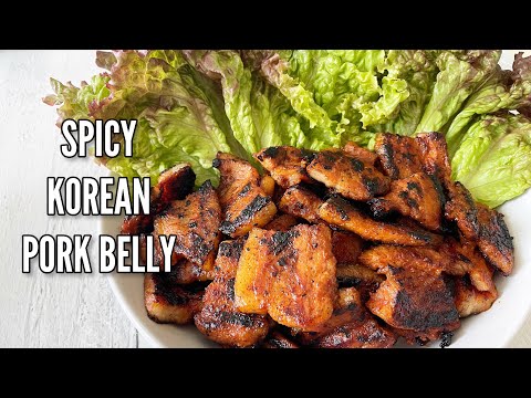 EASY SPICY KOREAN PORK BELLY RECIPE