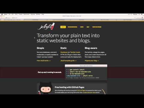 Learn the Jekyll CMS