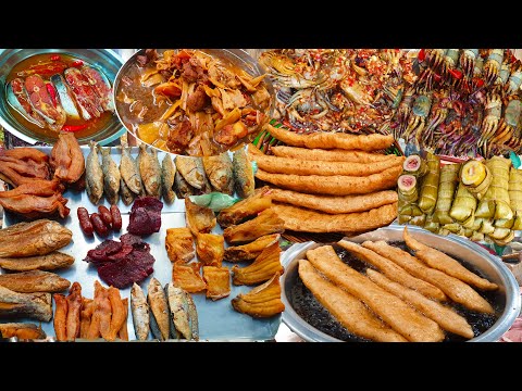 Phnom Penh Street Food Tour - Cambodian Wet Market @ Boeng Trabaek Plazza